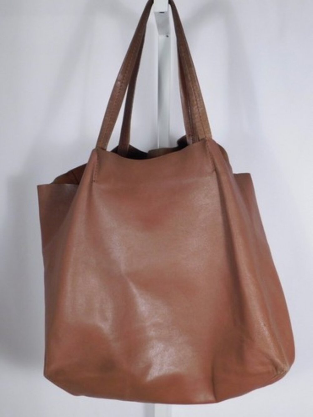 CELINE Tan Horizontal Cabas Tote Handbag
